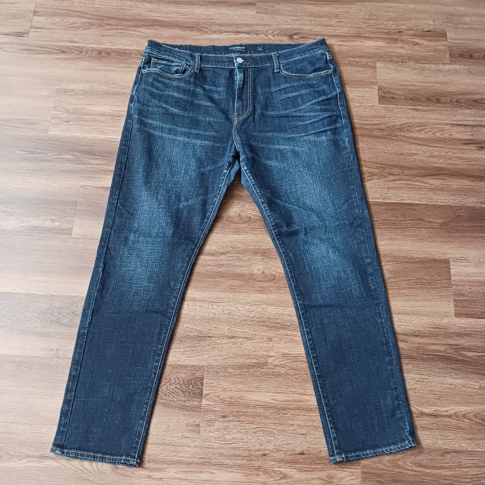 Lucky Brand 410 Athletic Slim Jeans Mens 40x32 Dark Wash Stretch Denim Pants